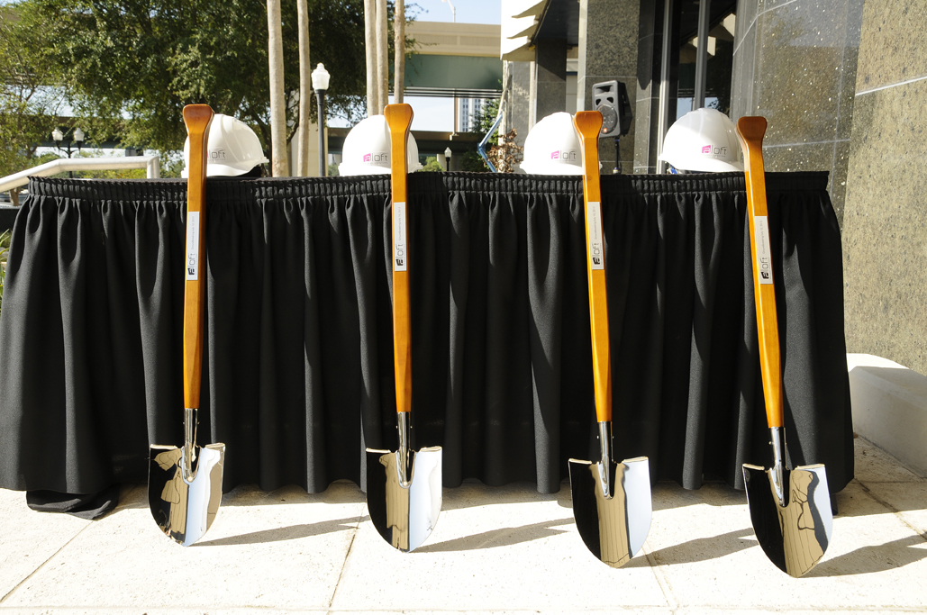 Aloft Orlando Downtown Groundbreaking